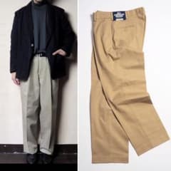 新品 ALL AMERICAN KHAKIS ツープリーツ チノパン 34 - メルカリ