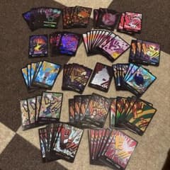 ワンピースカードゲーム ドンカードセット　すべてFOIL ケース付き　約93枚のサムネイル