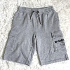 【未使用に近い✨】バーバリー ハーフパンツ グレー ロゴ スウェット 現行タグ 未使用に近い✨】バーバリー ハーフパンツ グレー ロゴ スウェット