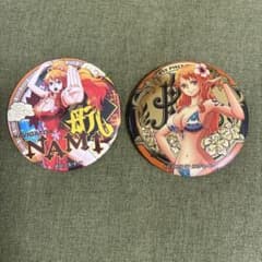 ワンピース ナミ 缶バッジ 2個セット ONE PIECE 輩缶バッジ 新世界の海 ナミ2個 - メルカリ