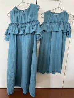 ★美品★ワンピース　オフショルダー　100センチのサムネイル