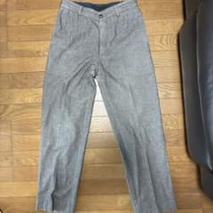 フランス製　A.P.C. ウール スラックス グレーのサムネイル
