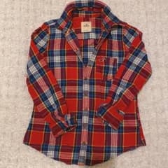 Thumbnail of 美品 Hollister ホリスター チェックネルシャツ フランネル 秋冬レッド