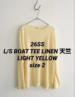 26SS MAATEE&SONS L/S BOAT TEE LINEN天竺 - メルカリ