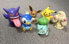ポケプラ ポケプラクイック‼︎ 6体セット　組み立て済み　プラモデル