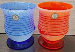 琉球グラス 二個セット ペアのサムネイル
