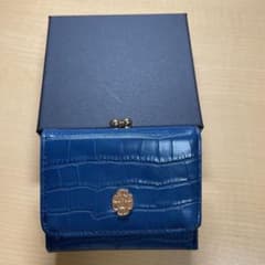 宇髄天元モデル　三つ折り財布　紺色財布　鬼滅の刃のサムネイル