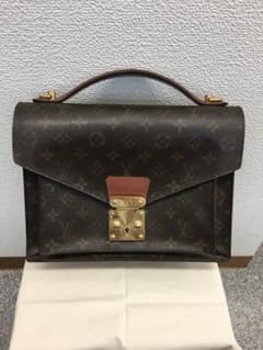 LOUIS VUITTON ルイ ヴィトン モノグラム モンソー 中古品のサムネイル