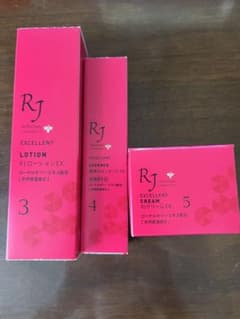RJ EXCELLENT 로션 에센스 크림 3점 세트