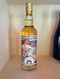 インチガワー 2000 18年 信濃屋 銀座店 24周年ボトル ミュシャラベル インチガワー 2000 18年 信濃屋 銀座店 24周年ボトル ミュシャラベル