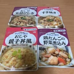 キューピーやさしい献立 介護食4食セットのサムネイル