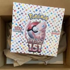 ポケモンカード 151 BOX シュリンク付き新品未開封のサムネイル