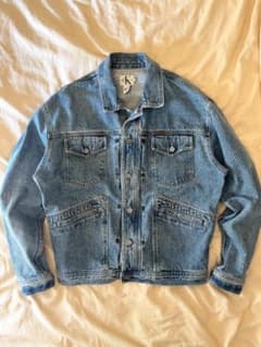 90s カルバンクライン Calvin Klein デニムジャケット USA製のサムネイル