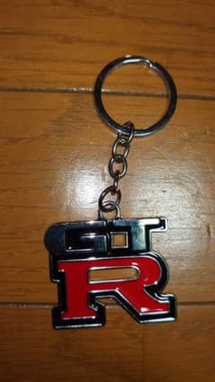 NISSAN 日産 GT-R エンブレム キーホルダーのサムネイル