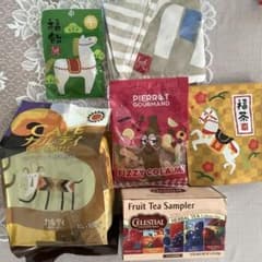 カルディ　福袋　2026 6点詰め合わせセット　コーヒー、紅茶、お茶、飴などのサムネイル