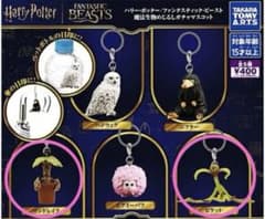 即購入ok!! ハリー・ポッター ファンタビ魔法生物めじるしガチャマスコット2点のサムネイル