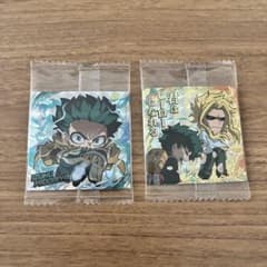 僕のヒーローアカデミア　ウエハースシール デク オールマイト シークレット・URのサムネイル