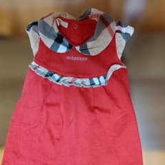 BURBERRY ベビー ワンピース 6M 68cm　　ブラウスセットのサムネイル