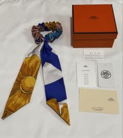HERMES エルメス シュシュ シュシュベッラ 箱、ショッパー有りのサムネイル