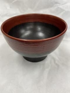 漆器 椀 朱色 黒 グラデーション - メルカリ