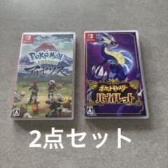 Nintendo Switch ポケモン　アルセウス　バイオレット2点セットのサムネイル