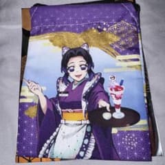鬼滅の刃 ジョイフルコラボ Joyfull 胡蝶しのぶ 巾着のサムネイル