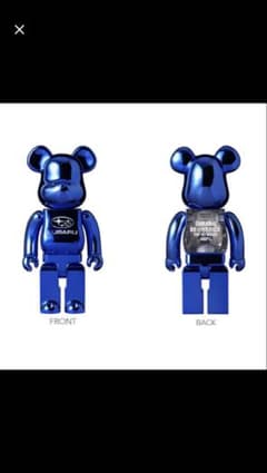 SUBARU BE@RBRICK THE 1st MODEL 400%のサムネイル