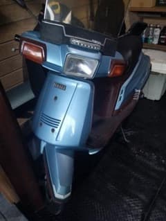 レア車 シグナス50v 125 青 ウインドシールド付きのサムネイル