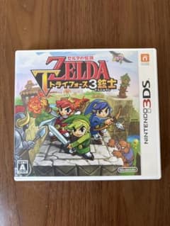 ゼルダの伝説 トライフォース3銃士 ニンテンドー3DS ソフトのサムネイル