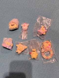 ポムポムプリン マスコット キーホルダー 7点セットのサムネイル