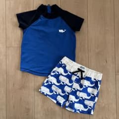男の子　水着　ラッシュガード半袖のサムネイル