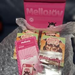 未開封 メロジョイ ミニランド4個 スクイーズ Mellojoy ピンク箱