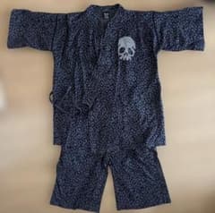 SHORK KID'S 甚平 150サイズ スカル柄 - メルカリ