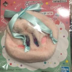 一番くじ カービィ Cloudy Candy D賞 ふわふわカービィ巾着ポーチのサムネイル