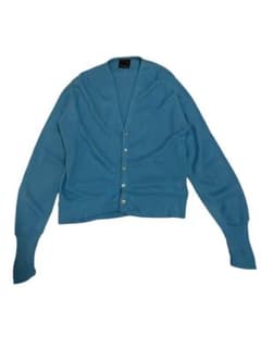 70s Towncraft カーディガン スカイブルー　Sのサムネイル