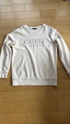 GUESS ゲス ロゴ スウェット ホワイトのサムネイル