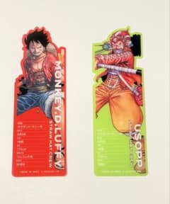 ONE PIECE ブックマークコレクション 【シークレット】ルフィ ウソップのサムネイル