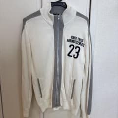 23区 SPORT ジップアップ ニット ジャケット Mのサムネイル