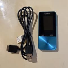 SONY Walkman 本体 ブルー ケーブル付属のサムネイル