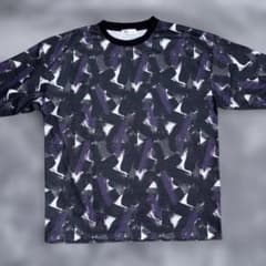 tk. TAKEO KIKUCHI 総柄 Tシャツ Mサイズのサムネイル