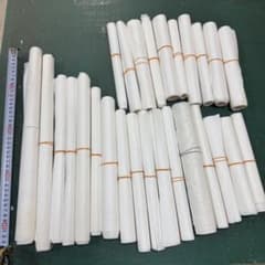 障子紙 端材 25本セット 約20〜40cm 補修 DIY 工作 ハンドメイドのサムネイル