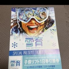 ハンターマウンテン リフト券 2枚 - メルカリ