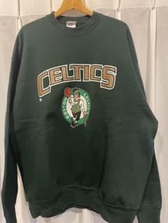 美品　セルティックス　NBA スウェット　緑　USA製　ビックサイズ　古着のサムネイル