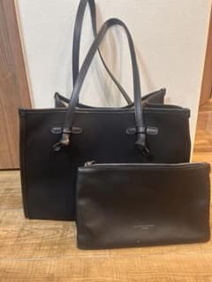 GIANNI CHIARINI ブラックトートバッグのサムネイル