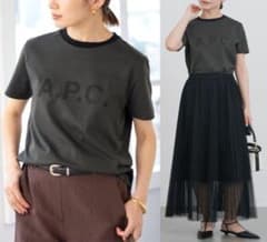 25SS A.P.C. アーペーセー IENA 別注 リンガーTシャツ グレー - メルカリ