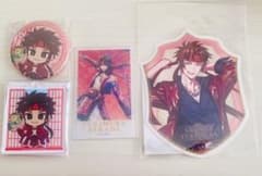 18日削除】戦国BASARA チェキ風クリアカード缶バッジ アクキー 真田