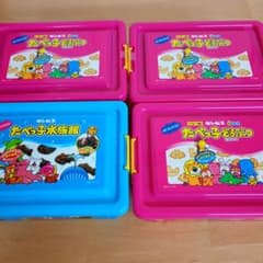 たべっこどうぶつ コンテナBOX 4個 ※2個中身あり※2個空箱のみのサムネイル