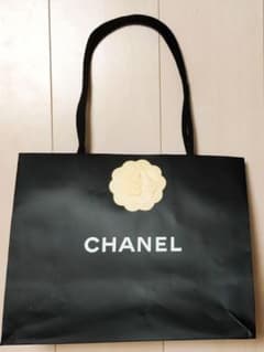 CHANEL ショップ袋 カメリア付き - メルカリ