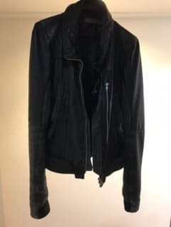 エカム EKAM シングルライダース 羊革ライダースジャケット レザージャケットのサムネイル