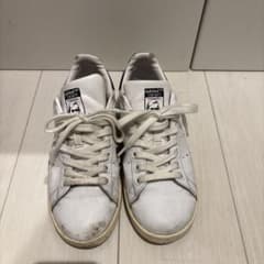adidas Stan Smith ホワイト/ネイビー スニーカーのサムネイル